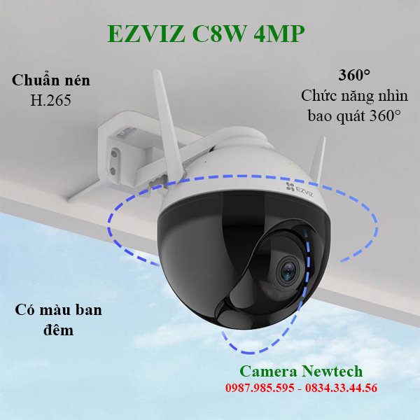 Camera-Wifi-Ezviz-C8W